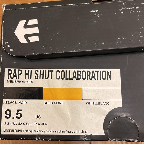 ETNIES RAP HI SHUT UP COLLAB - Picture 11 of 13